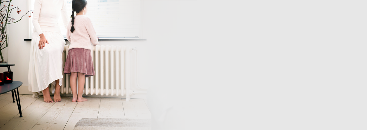 отопление с использованием воздушно-водяных высокотемпературных радиаторов